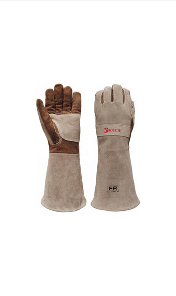 Long Sleeve Leather Work Gloves