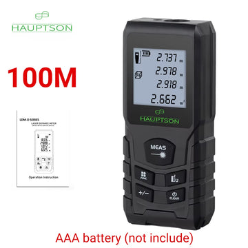HAUPTSON 70/100M Laser Rangefinder Distance Meter Rangefinder Laser Tape Range Finder Building
