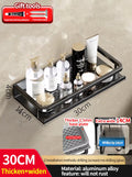 Bathroom Rack Bathroom Shelf Toilet Space Aluminum Hanging Rack Bathroom Organizer Hang on the Wall