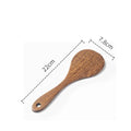 Kitchen Utensils Set Non-Stick Cookware for Kitchen Wooden Handle Soup Spoon Spatula Rice Spoon Shovel Kitchen Accessories