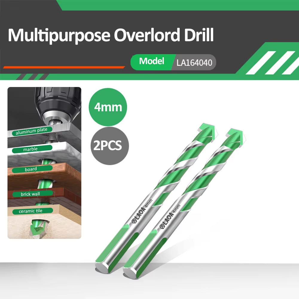 Electric Drill for Concrete, Aluminum Glass, Brick, Tile, Marble, Alloy Steel YG6X Concrete Drill Bit