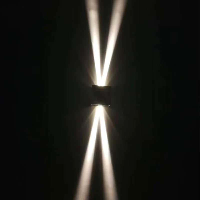 Modern Waterproof LED Wall Lights - Aluminum IP65 Outdoor Porch and Garden Lighting