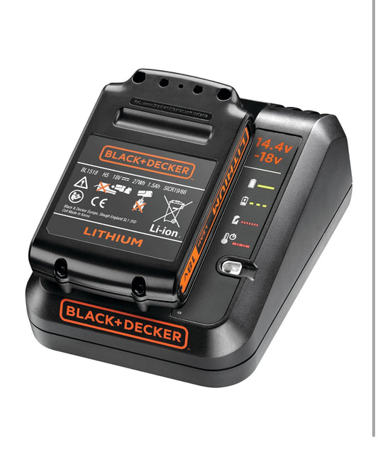 BLACK+DECKER 14.4-18V Cordless Fast Charger