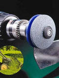 Sharpening Made Easy: Electric Lawn Mower Sharpener with Wear-Resistant Grinding Head and Whetstone Sander