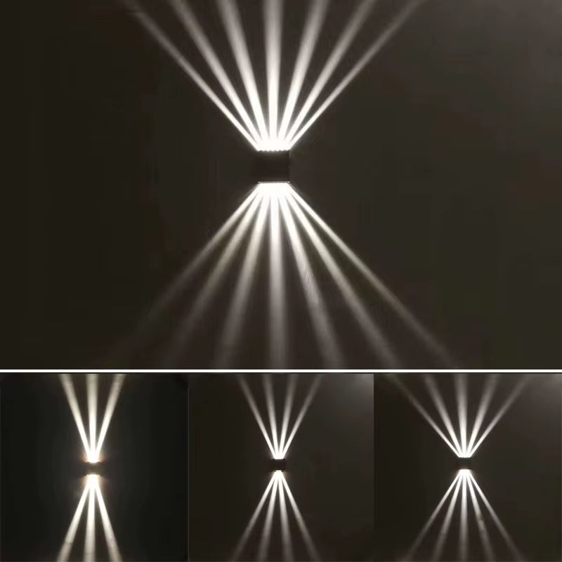 Modern Waterproof LED Wall Lights - Aluminum IP65 Outdoor Porch and Garden Lighting