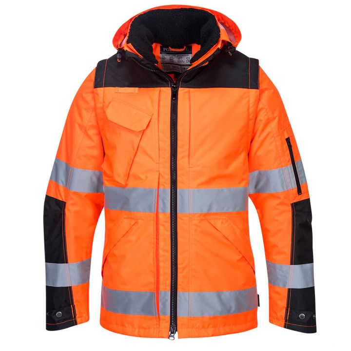 Pro Safety Jacket by Portwest - Orange