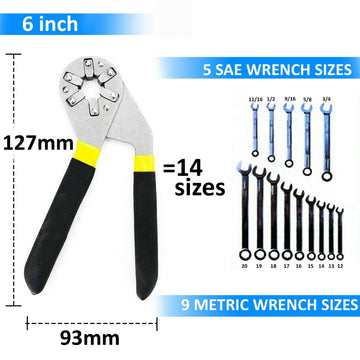 Adjustable Wrench 6"