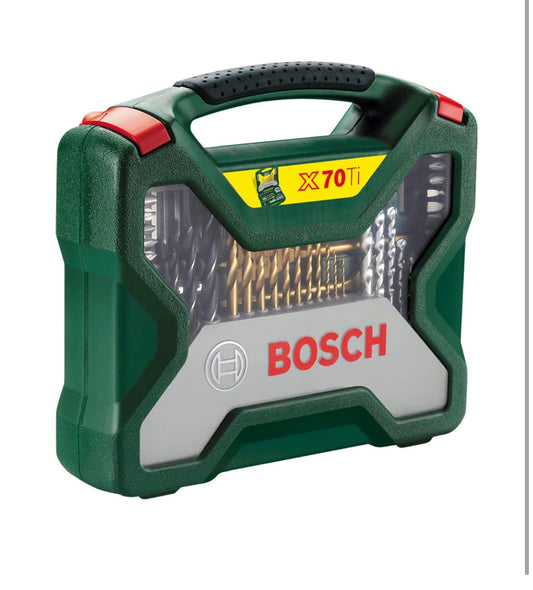 Bosch 70-Pieces X-Line Titanium Drill and Screwdriver Bit Set