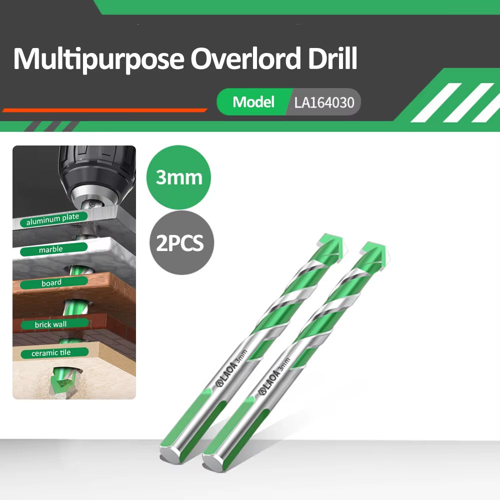 Electric Drill for Concrete, Aluminum Glass, Brick, Tile, Marble, Alloy Steel YG6X Concrete Drill Bit