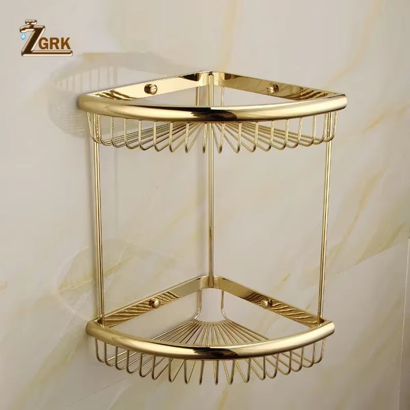 Gold Bathroom Accessories Bath Brass Soap Dish Set Toilet Life Bathroom Rack Paper Holder Bathroom Appliance