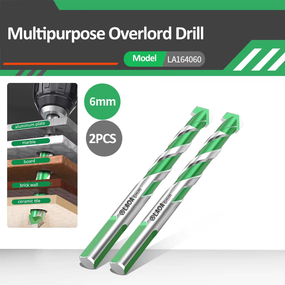 Electric Drill for Concrete, Aluminum Glass, Brick, Tile, Marble, Alloy Steel YG6X Concrete Drill Bit