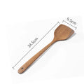Kitchen Utensils Set Non-Stick Cookware for Kitchen Wooden Handle Soup Spoon Spatula Rice Spoon Shovel Kitchen Accessories